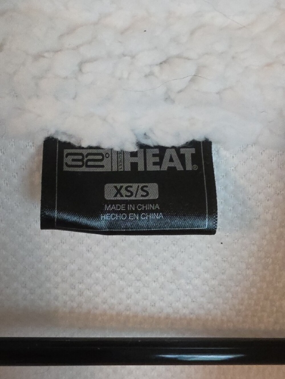 32 Degrees Cream Sherpa Button-Front Jacket - Picture 3 of 4